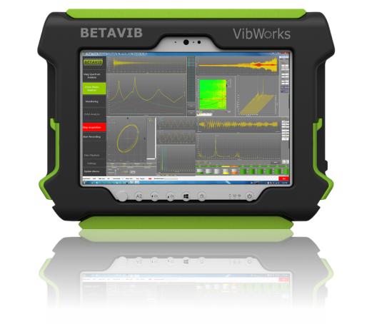 Betavib Vibworks Vibration Analyzer-Data Collector and Balancer