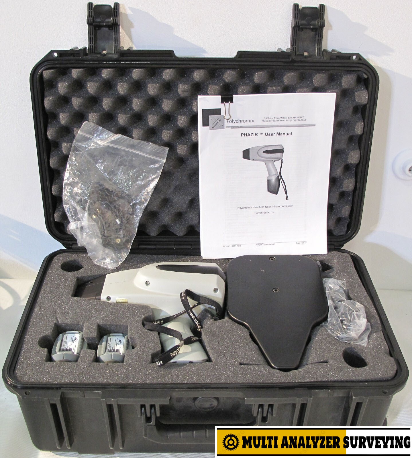 Polychromix 1624 Phazir NIR Handheld Analyzer Portable Spectrometer