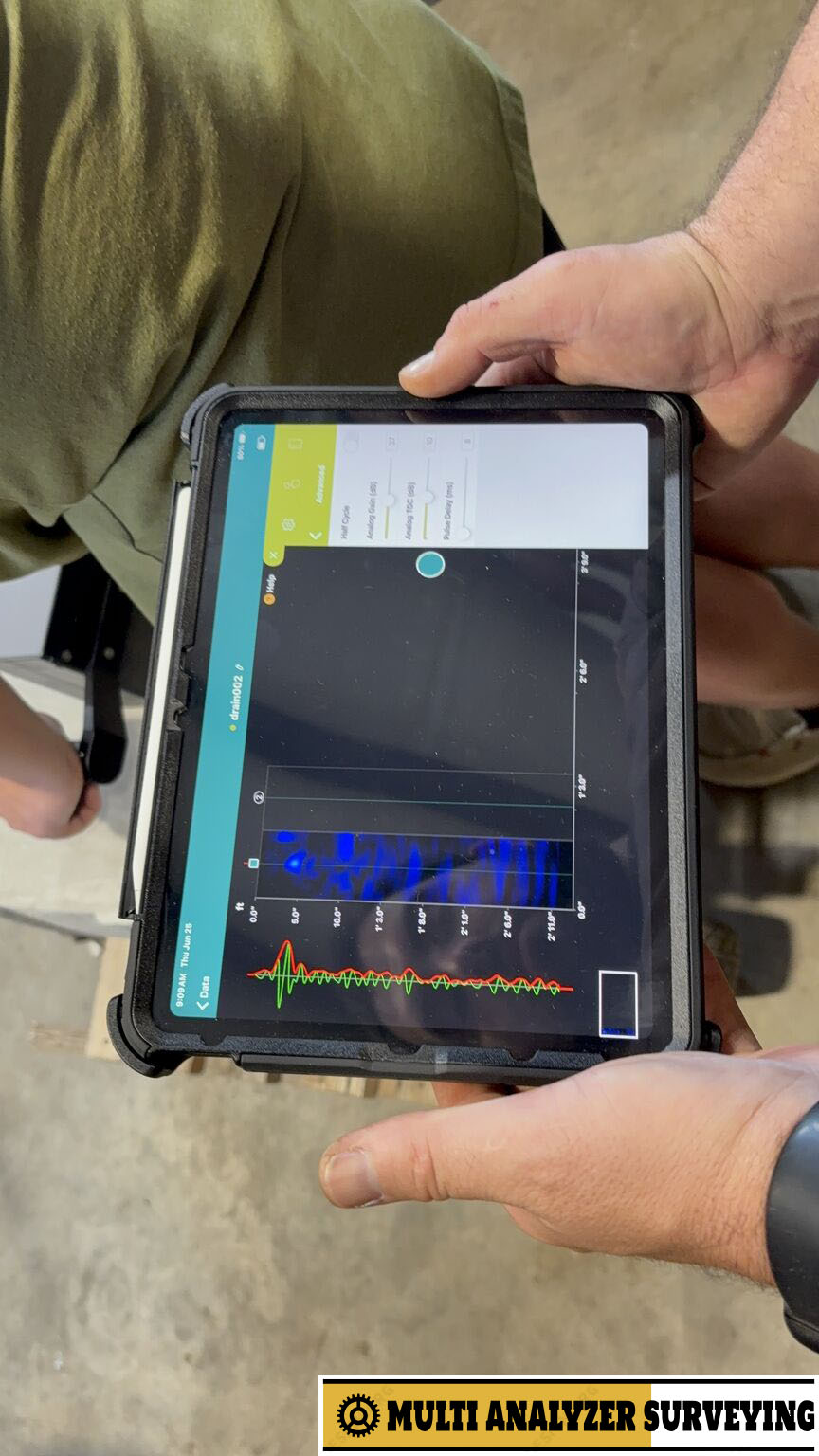 Proceq Pundit PD8050 Ultrasonic Pulse and Echo