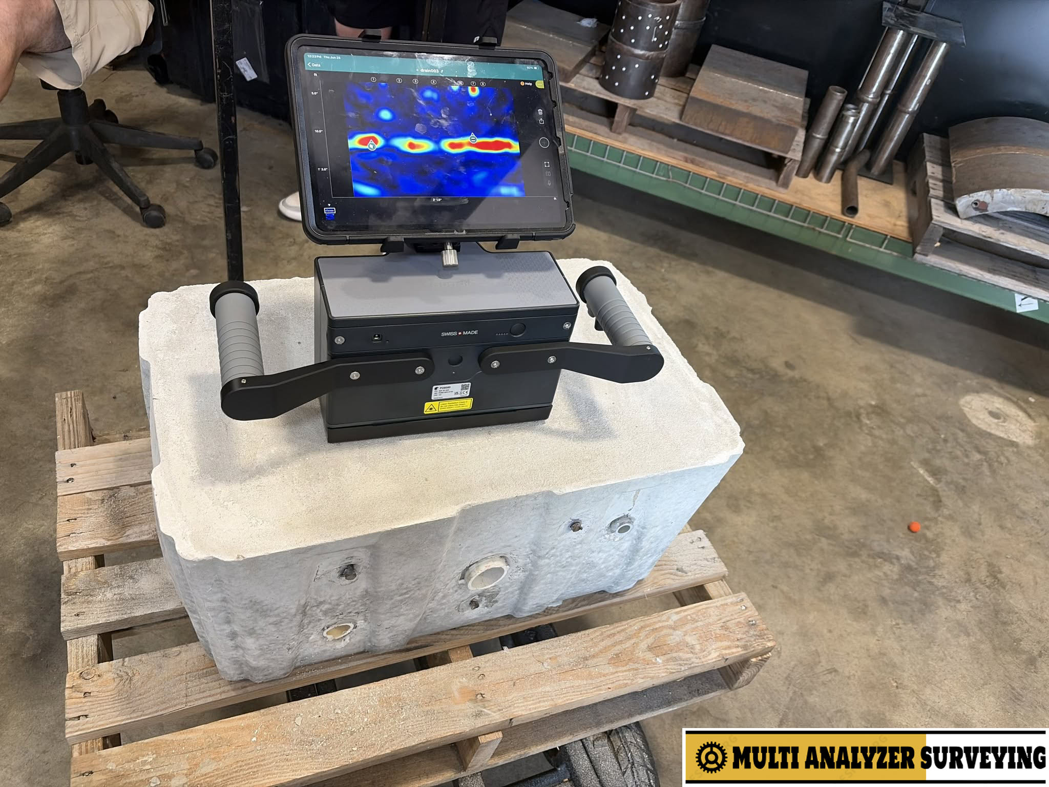 Proceq Pundit PD8050 Ultrasonic Pulse and Echo